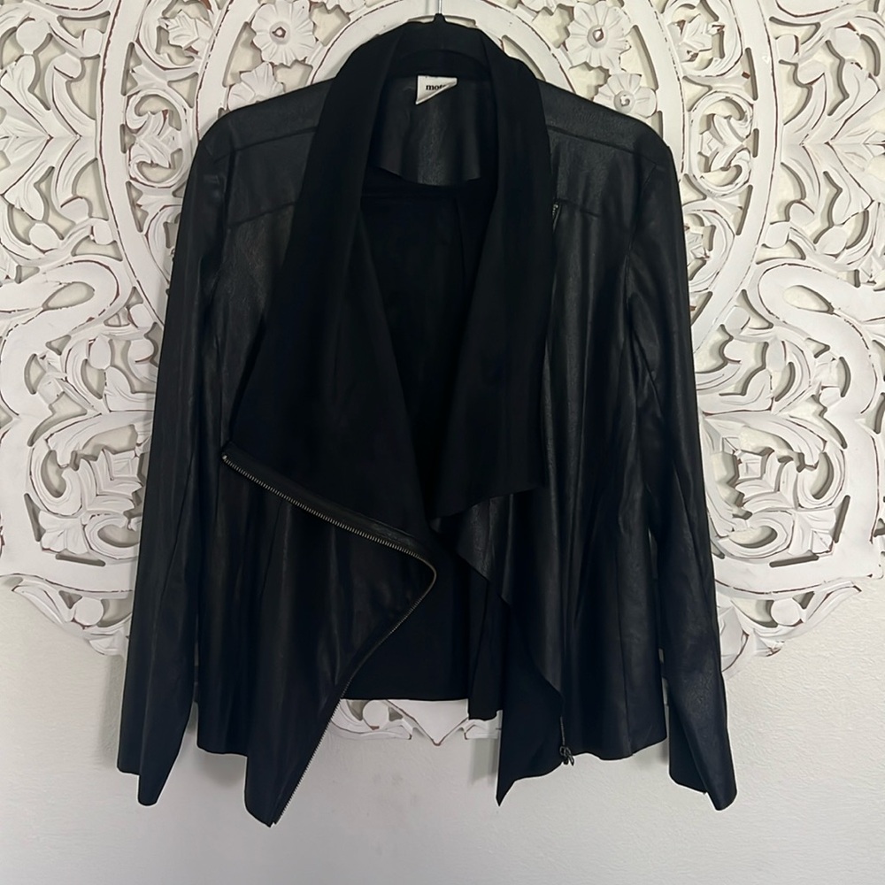 Lightweight jacket, FAUX suede